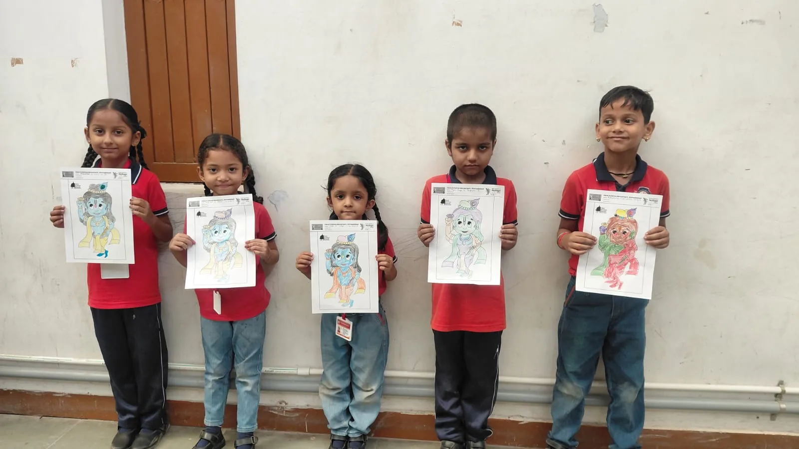 Drawing Competition (Iscon Temple)